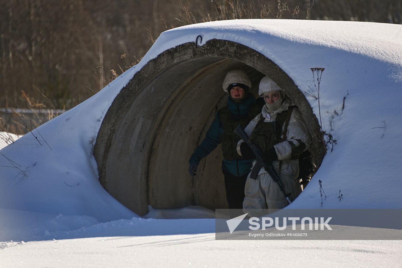 Russia Military Training 