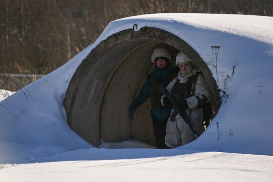 Russia Military Training 