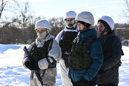 Russia Military Training 
