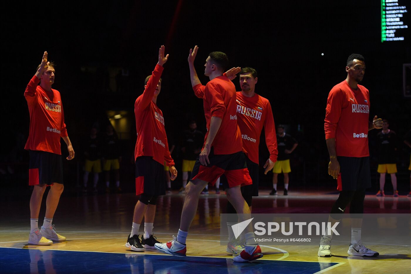 Russia Basketball Eurobasket Qualifiers Macedonia - Russia