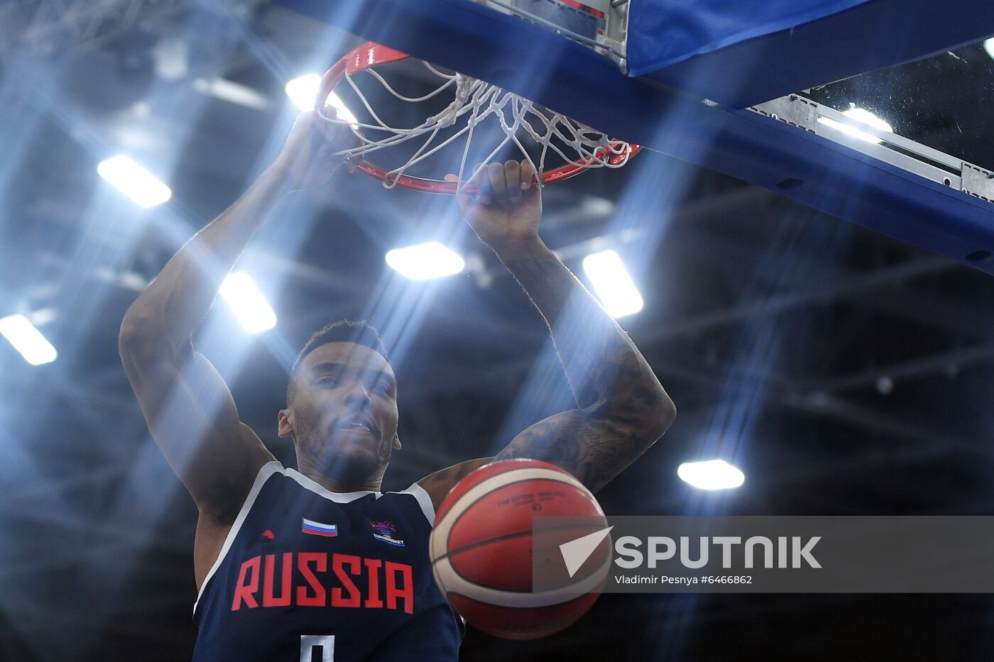 Russia Basketball Eurobasket Qualifiers Macedonia - Russia