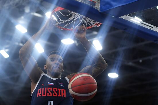 Russia Basketball Eurobasket Qualifiers Macedonia - Russia