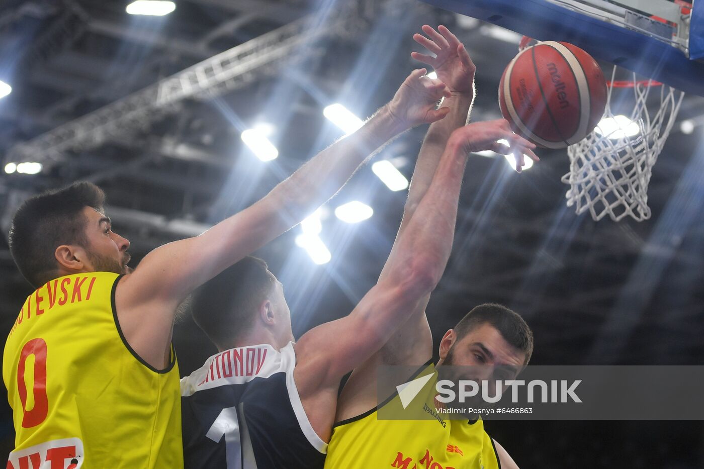 Russia Basketball Eurobasket Qualifiers Macedonia - Russia