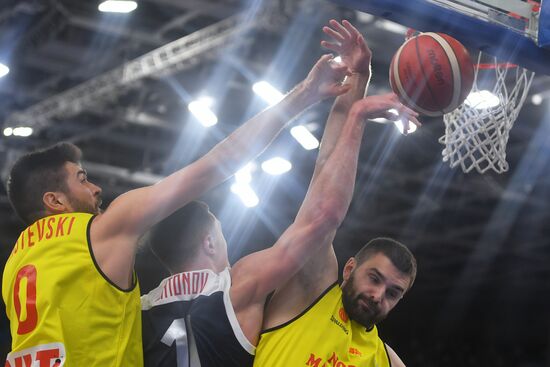 Russia Basketball Eurobasket Qualifiers Macedonia - Russia