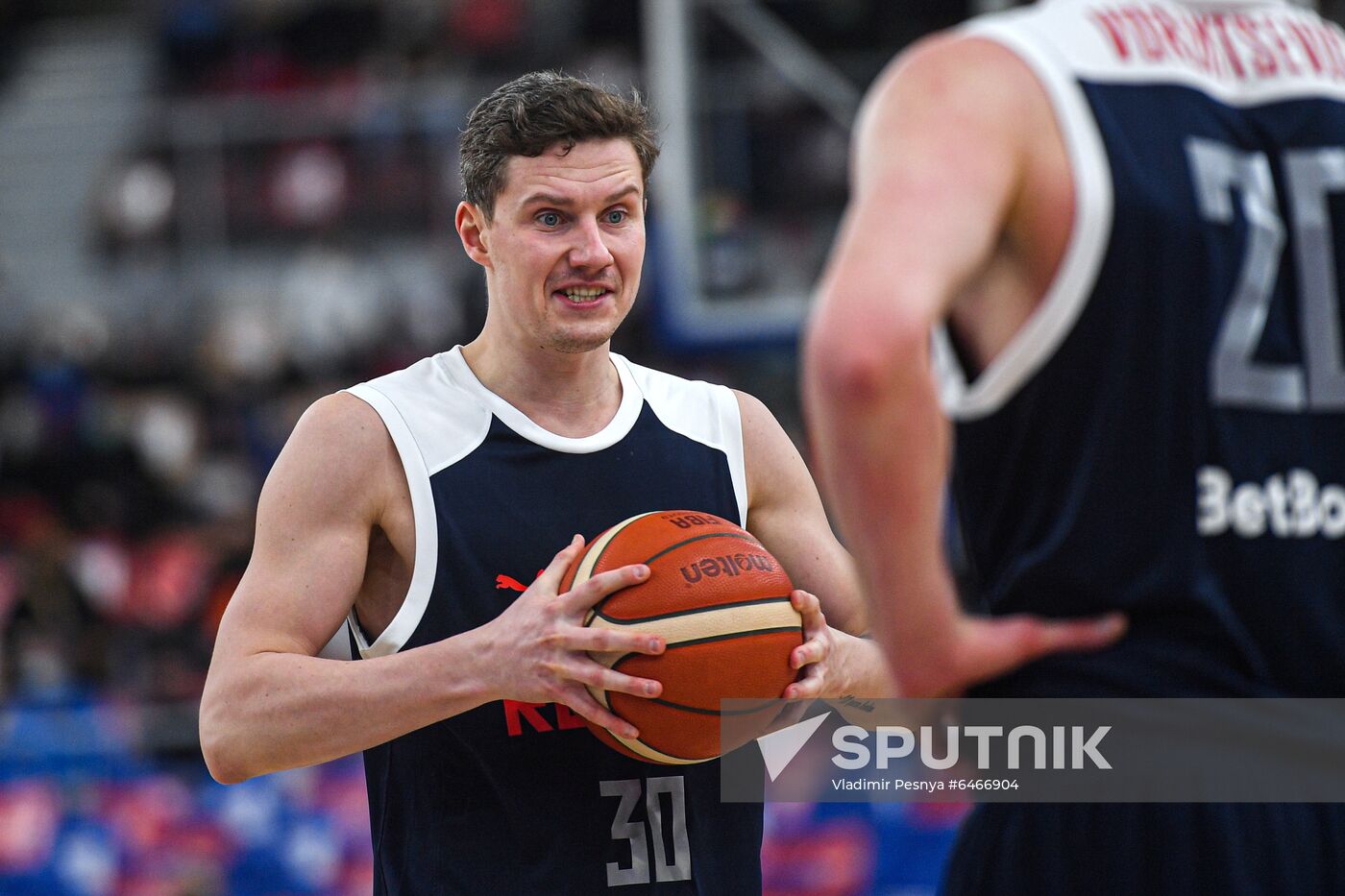 Russia Basketball Eurobasket Qualifiers Macedonia - Russia