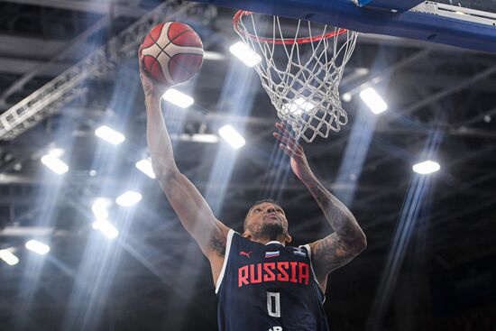 Russia Basketball Eurobasket Qualifiers Macedonia - Russia