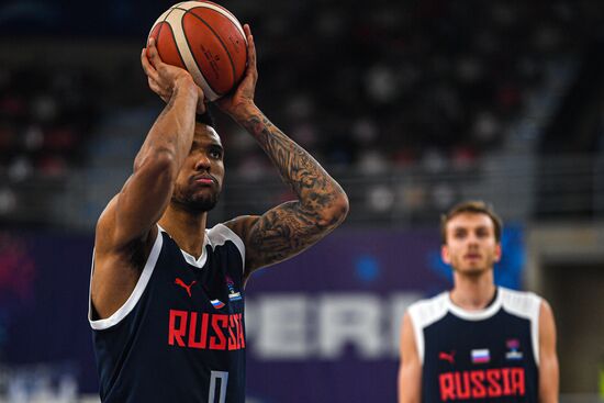 Russia Basketball Eurobasket Qualifiers Macedonia - Russia