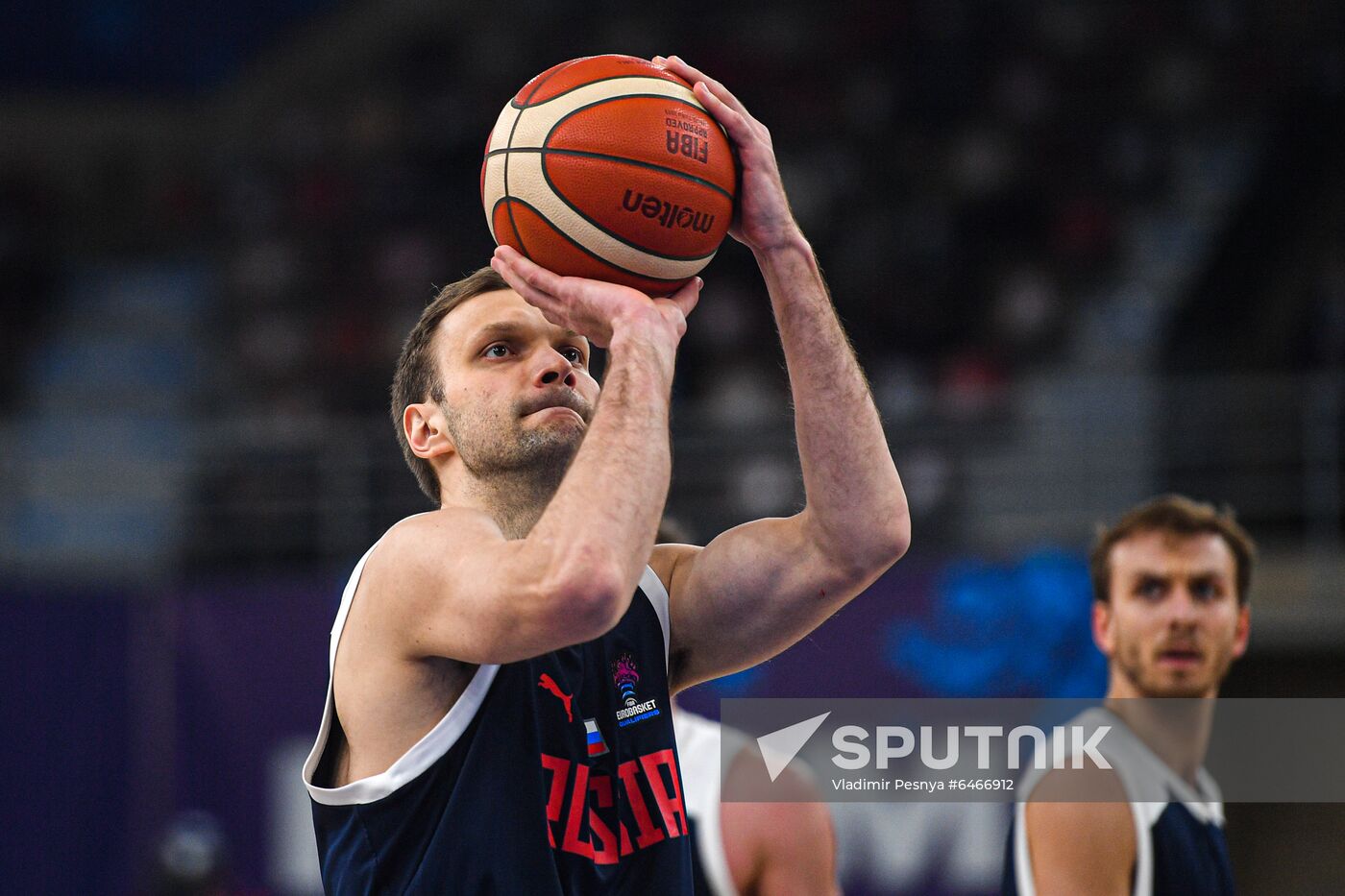 Russia Basketball Eurobasket Qualifiers Macedonia - Russia