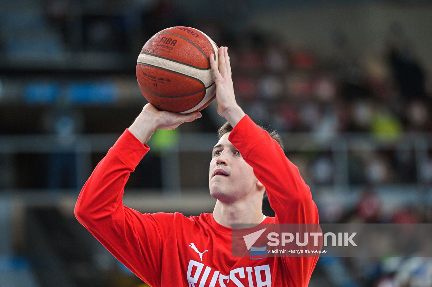 Russia Basketball Eurobasket Qualifiers Macedonia - Russia