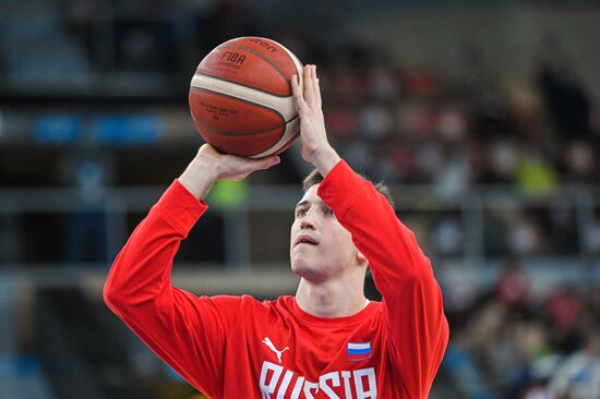 Russia Basketball Eurobasket Qualifiers Macedonia - Russia