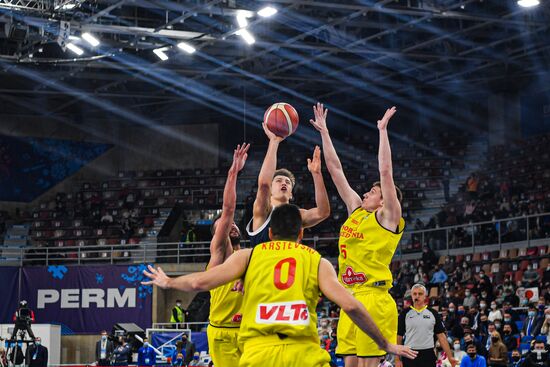 Russia Basketball Eurobasket Qualifiers Macedonia - Russia