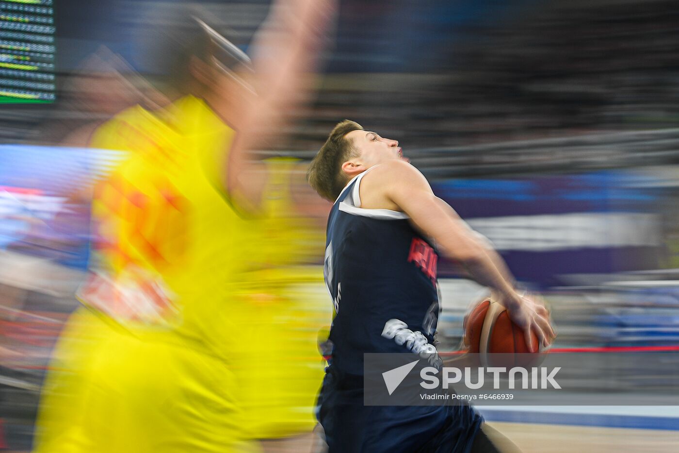 Russia Basketball Eurobasket Qualifiers Macedonia - Russia