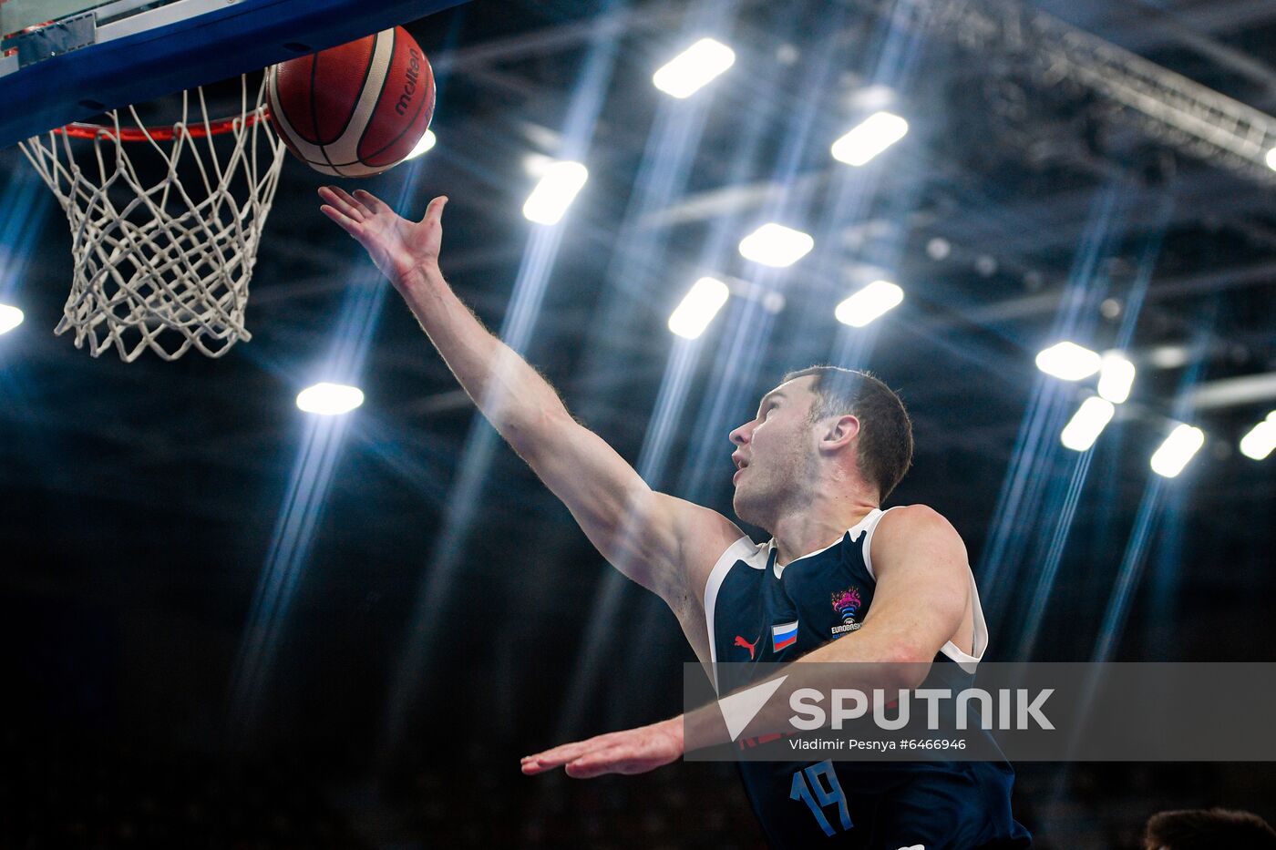 Russia Basketball Eurobasket Qualifiers Macedonia - Russia