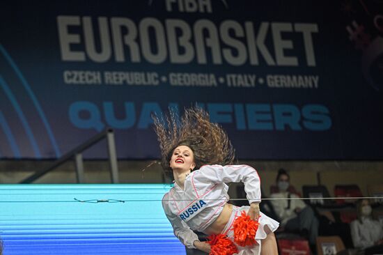 Russia Basketball Eurobasket Qualifiers Macedonia - Russia