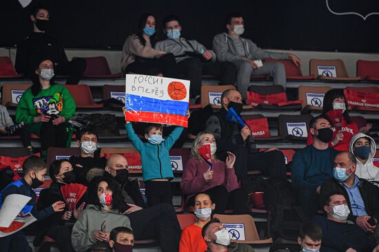 Russia Basketball Eurobasket Qualifiers Macedonia - Russia