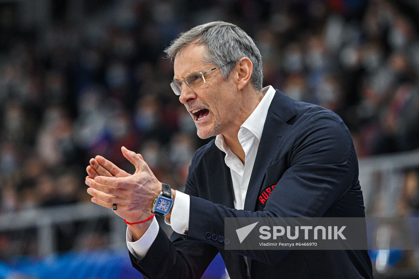 Russia Basketball Eurobasket Qualifiers Macedonia - Russia