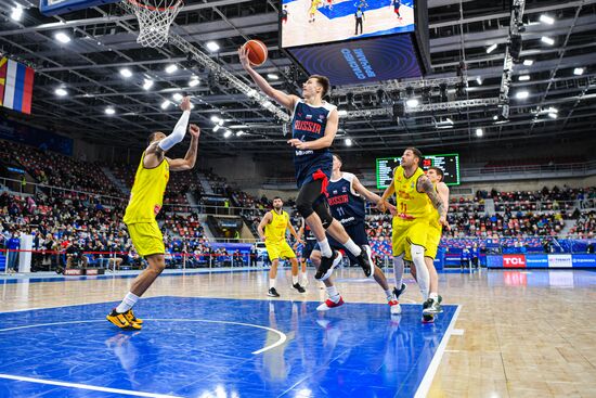 Russia Basketball Eurobasket Qualifiers Macedonia - Russia