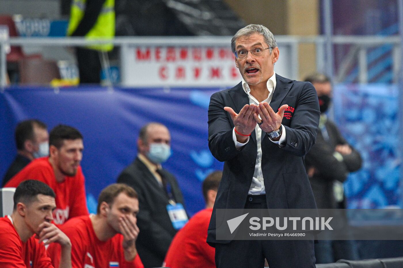 Russia Basketball Eurobasket Qualifiers Macedonia - Russia