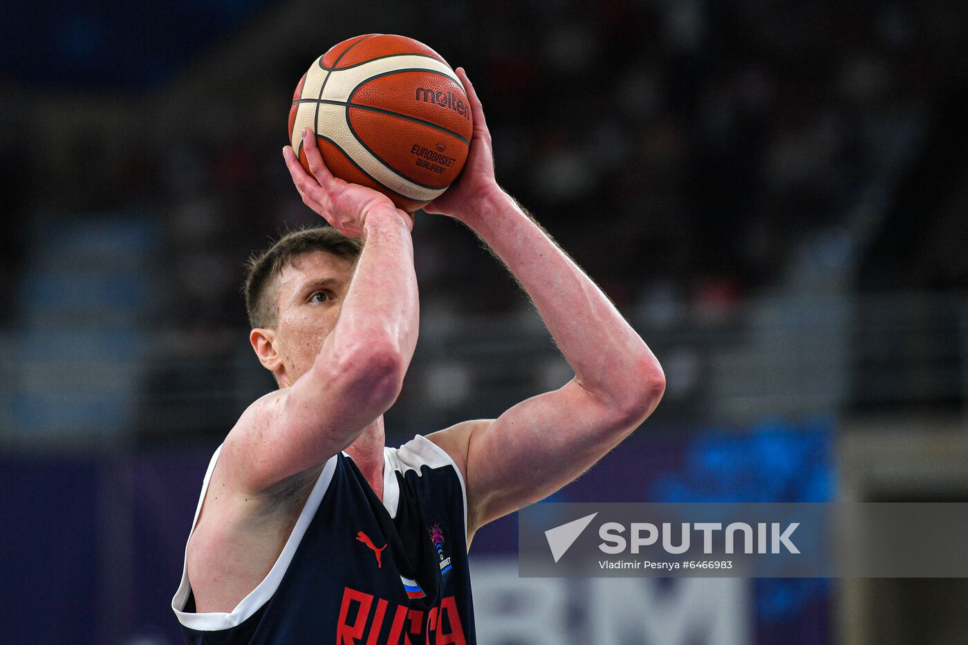 Russia Basketball Eurobasket Qualifiers Macedonia - Russia