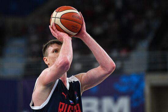 Russia Basketball Eurobasket Qualifiers Macedonia - Russia