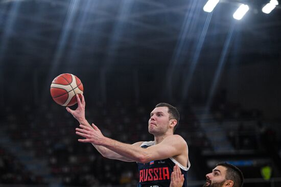 Russia Basketball Eurobasket Qualifiers Macedonia - Russia