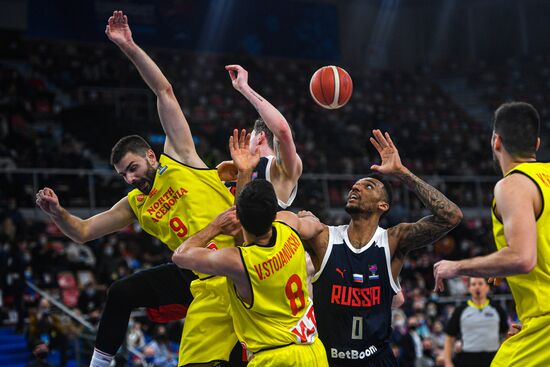 Russia Basketball Eurobasket Qualifiers Macedonia - Russia