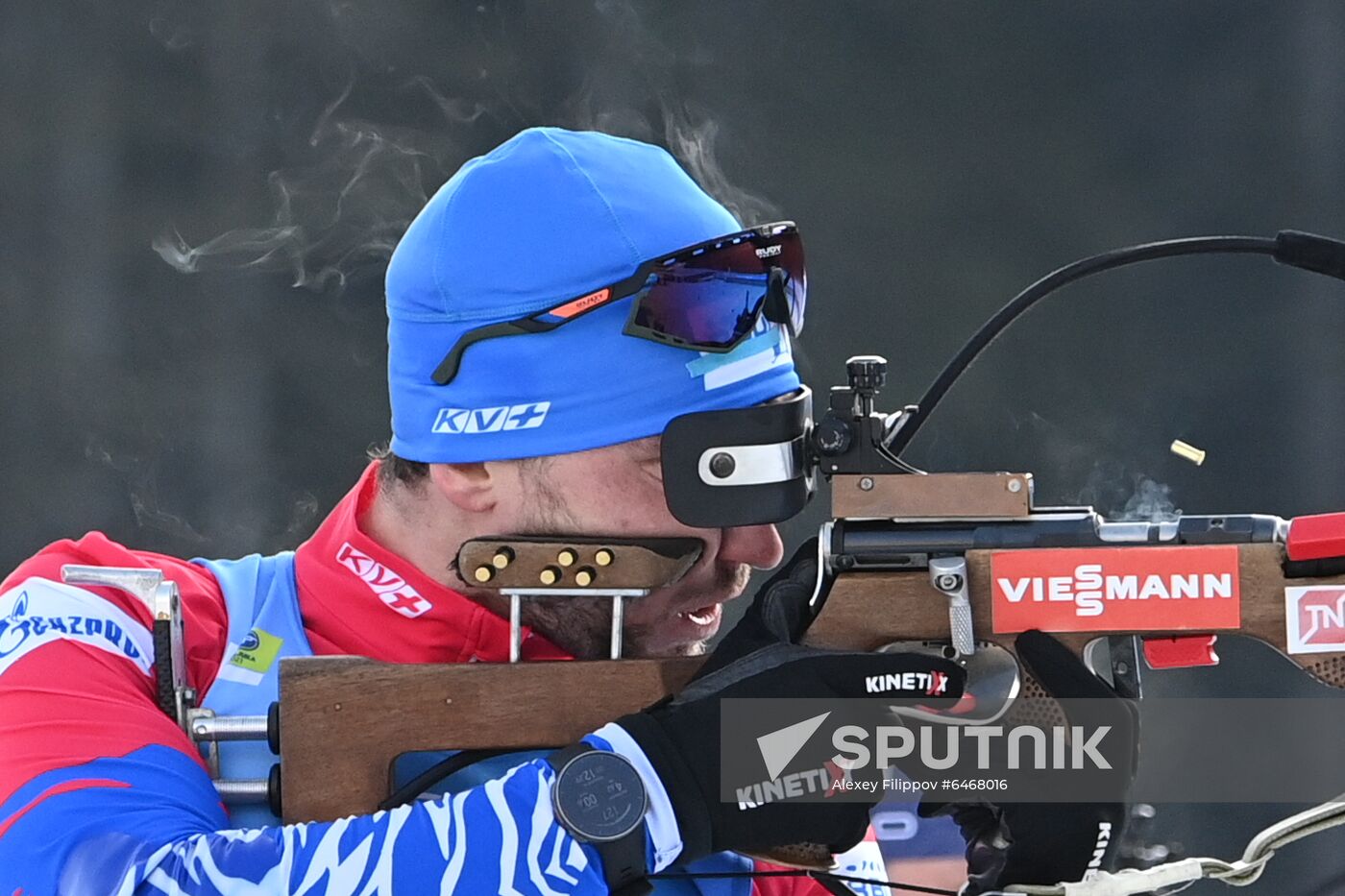 Slovenia Biathlon Worlds Men Relay