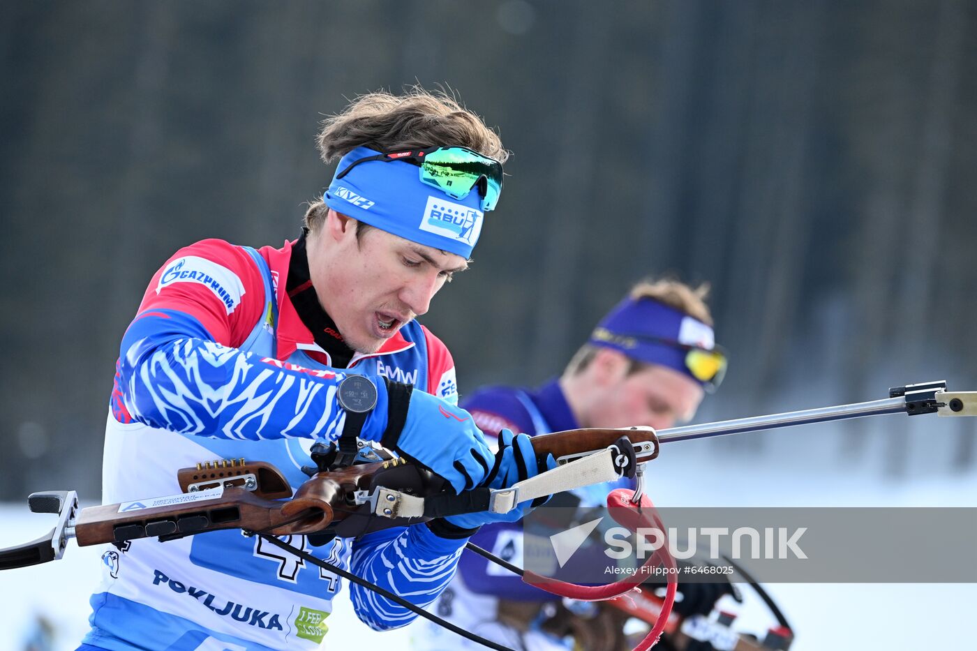 Slovenia Biathlon Worlds Men Relay