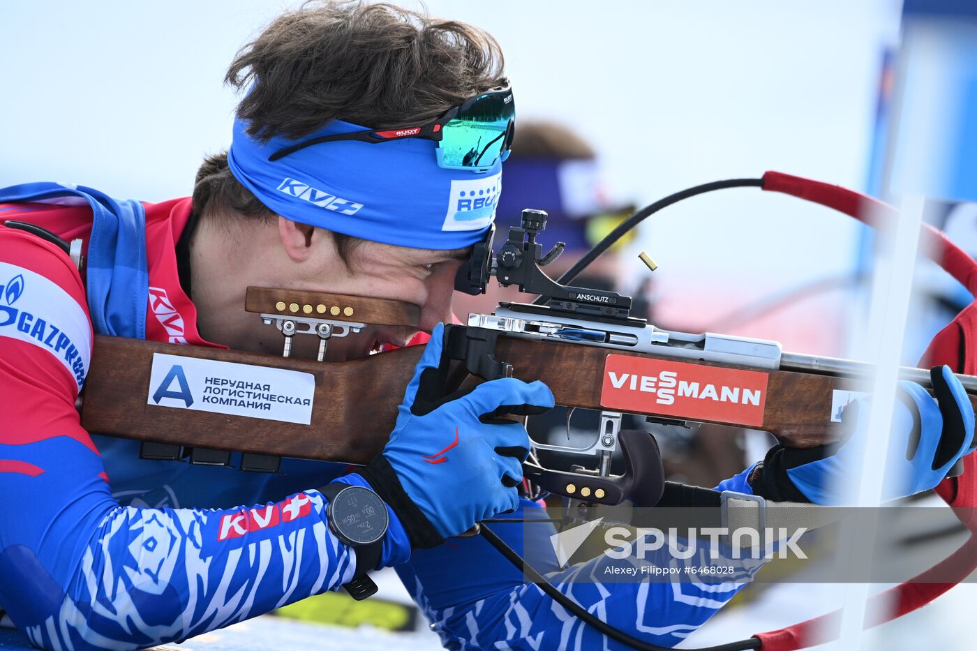 Slovenia Biathlon Worlds Men Relay
