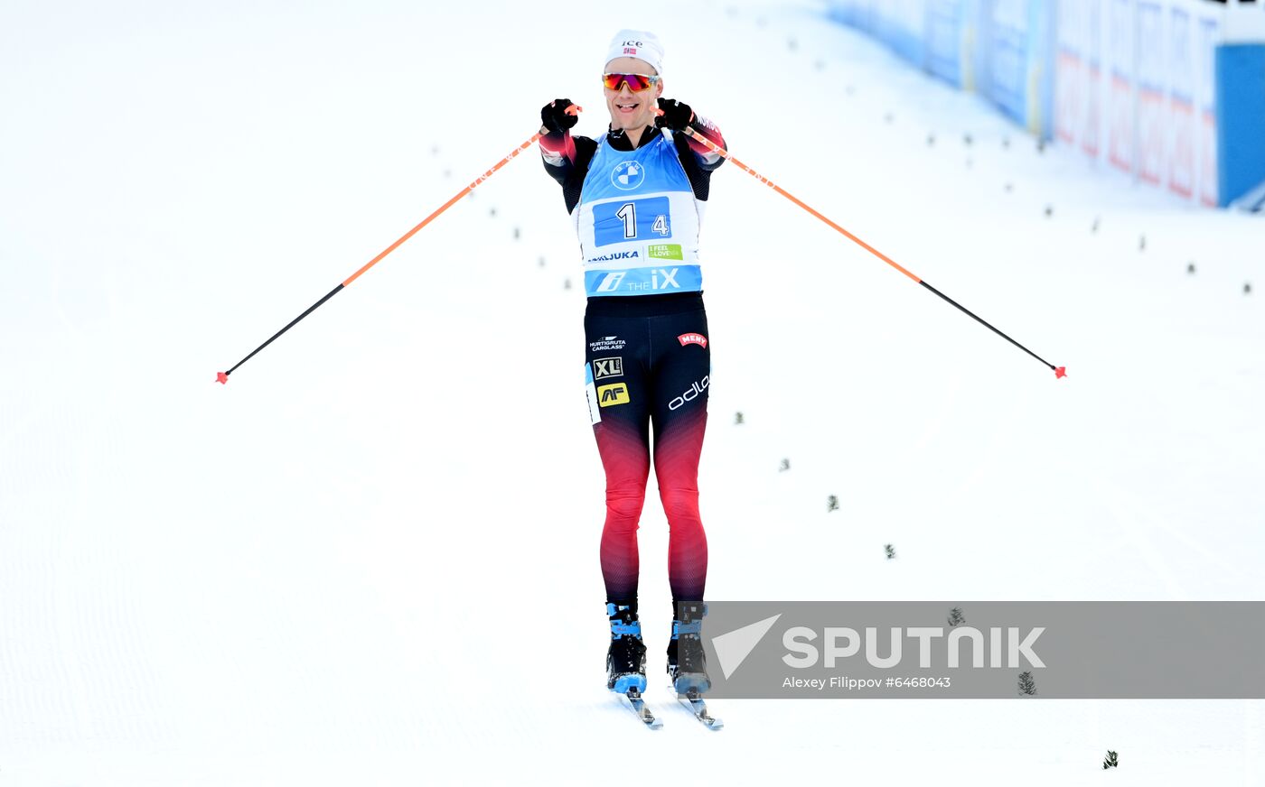 Slovenia Biathlon Worlds Men Relay