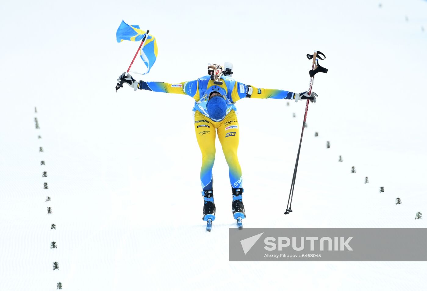 Slovenia Biathlon Worlds Men Relay