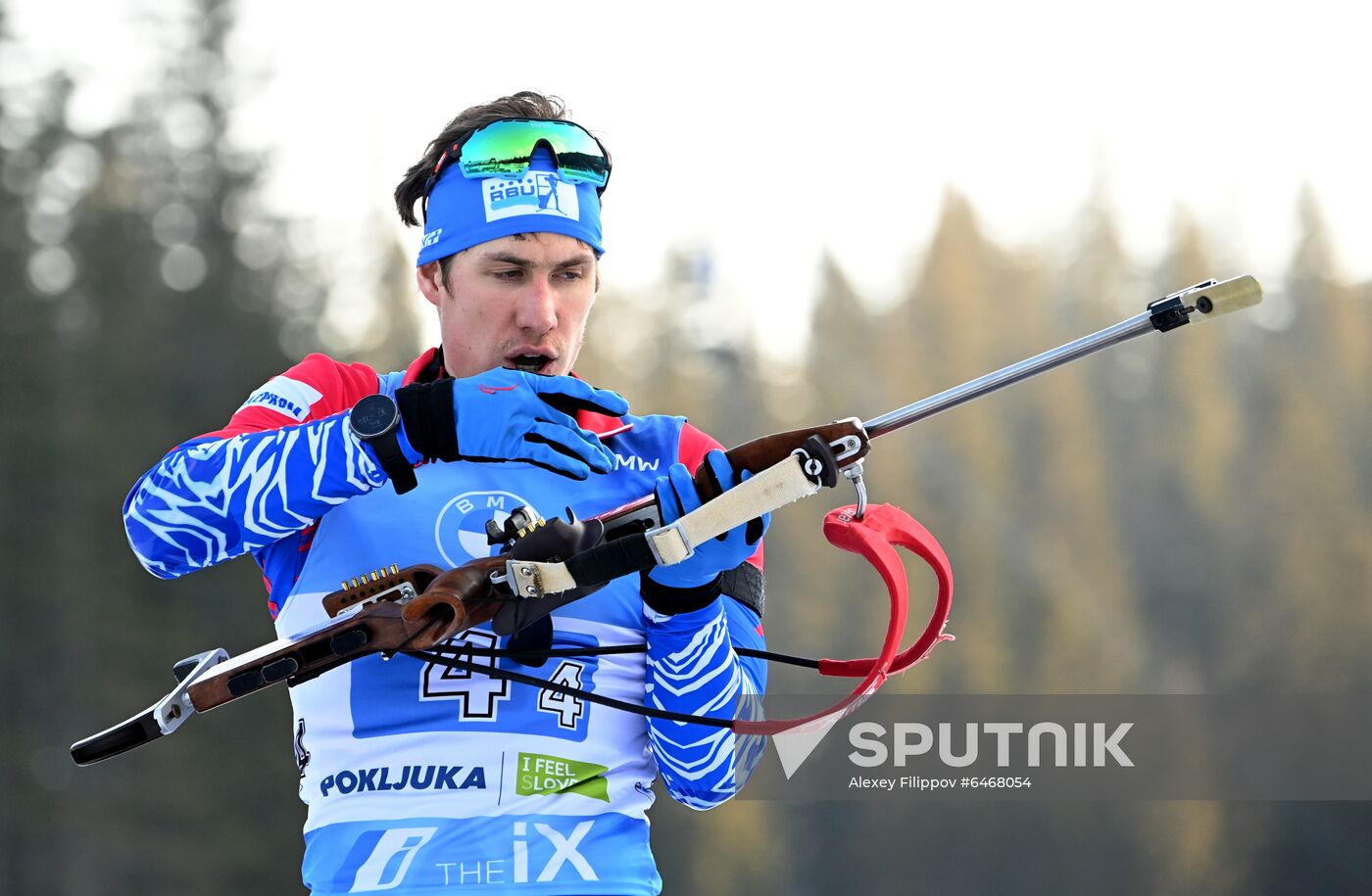 Slovenia Biathlon Worlds Men Relay