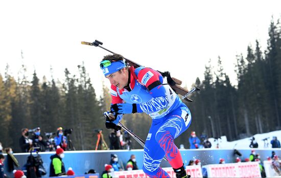 Slovenia Biathlon Worlds Men Relay