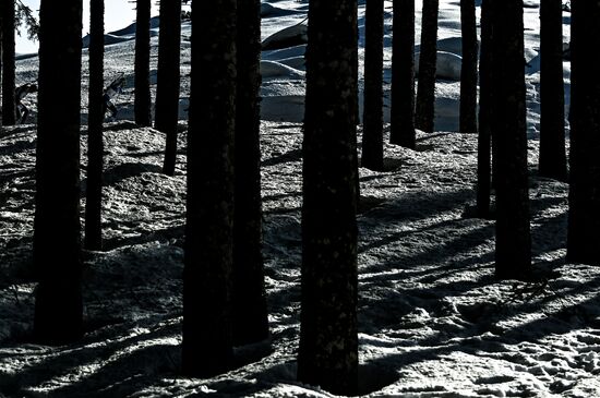 Slovenia Biathlon Worlds Men Relay