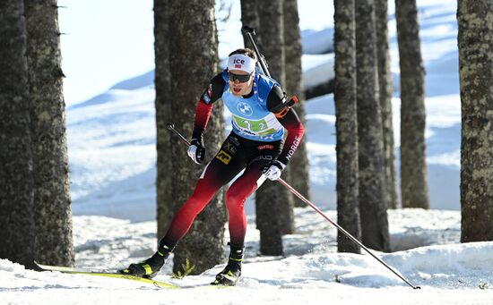 Slovenia Biathlon Worlds Men Relay