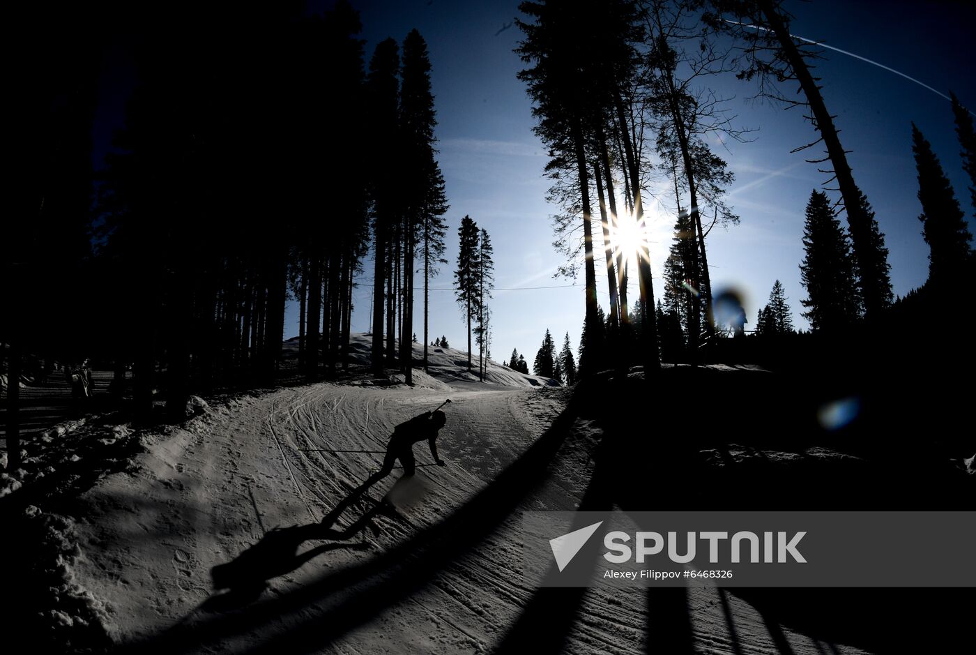 Slovenia Biathlon Worlds Men Relay