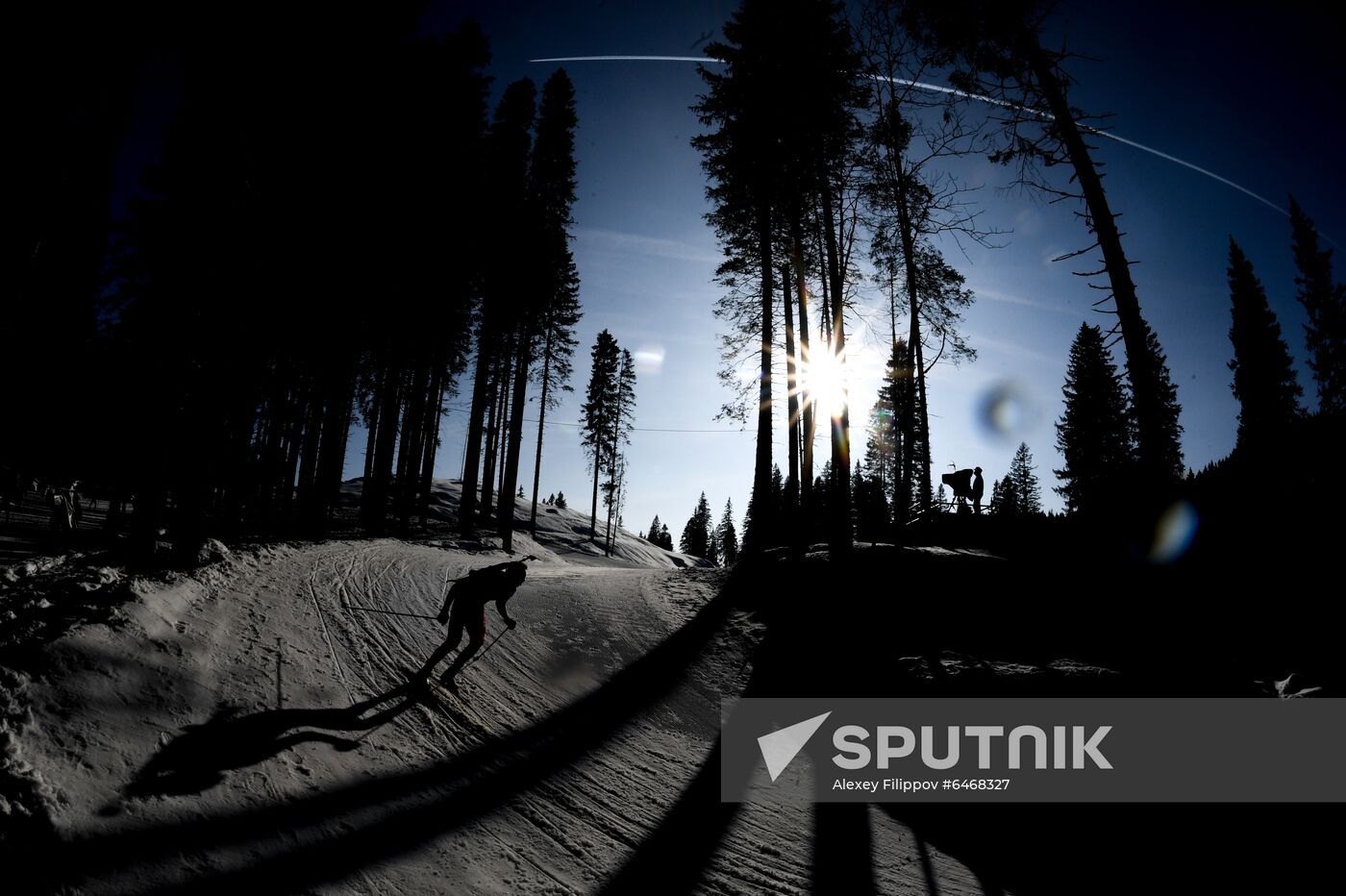 Slovenia Biathlon Worlds Men Relay