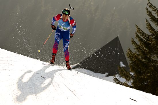 Slovenia Biathlon Worlds Men Relay