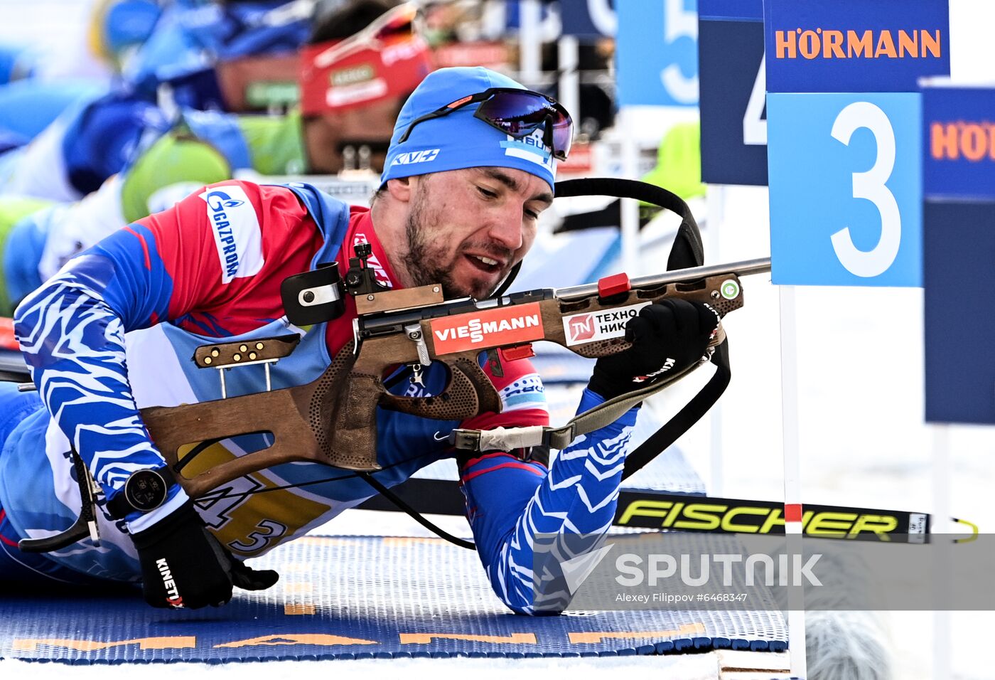 Slovenia Biathlon Worlds Men Relay