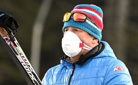 Slovenia Biathlon Worlds Men Relay