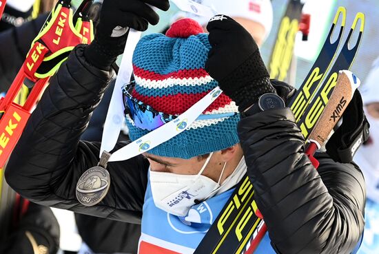 Slovenia Biathlon Worlds Men Relay