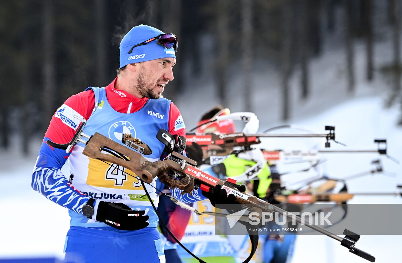 Slovenia Biathlon Worlds Men Relay