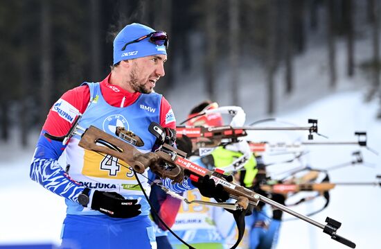 Slovenia Biathlon Worlds Men Relay