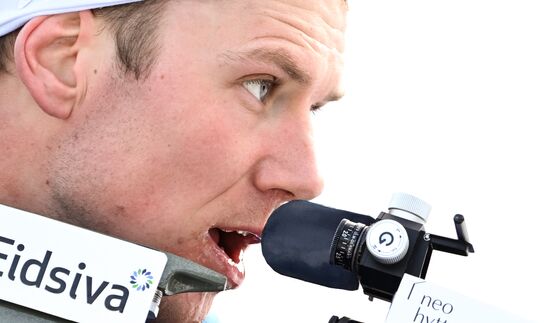 Slovenia Biathlon Worlds Men Relay