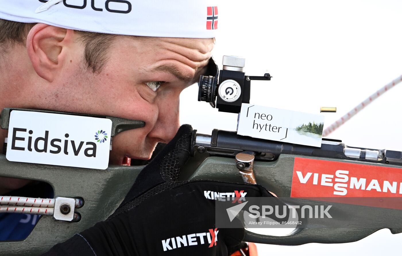 Slovenia Biathlon Worlds Men Relay