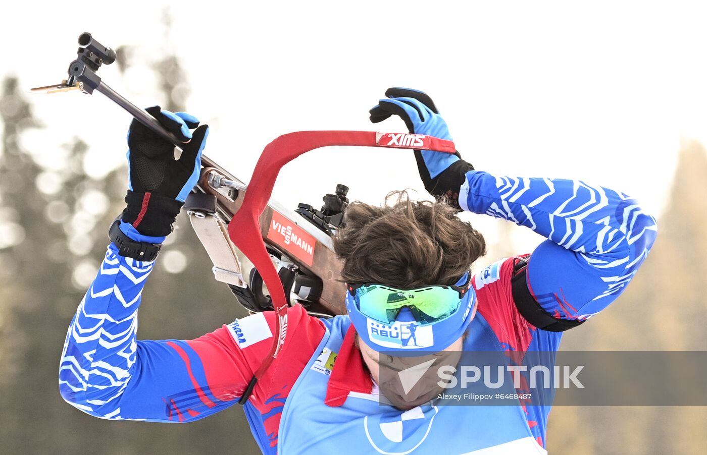 Slovenia Biathlon Worlds Men Relay