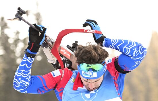 Slovenia Biathlon Worlds Men Relay