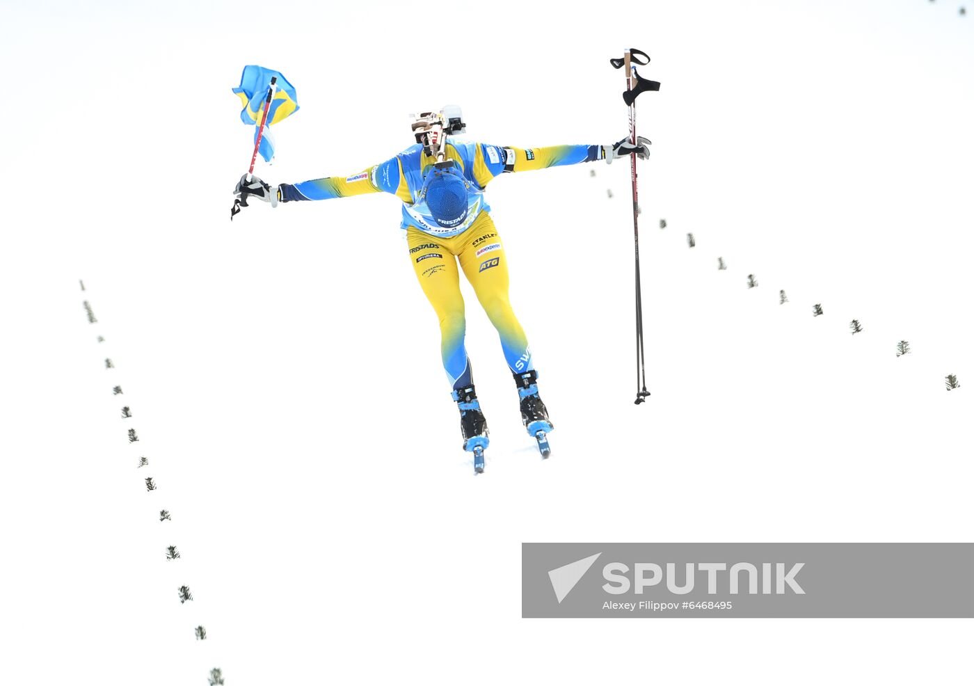 Slovenia Biathlon Worlds Men Relay