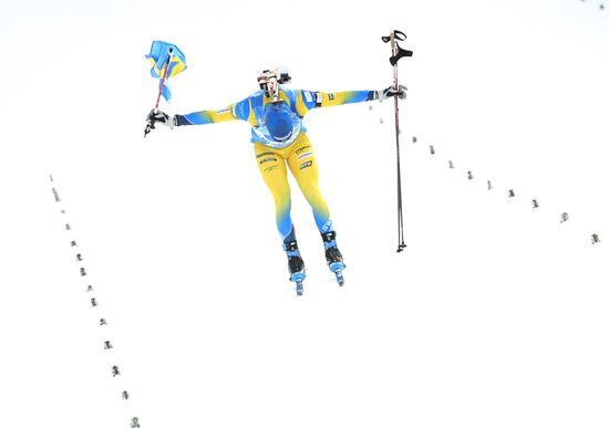 Slovenia Biathlon Worlds Men Relay