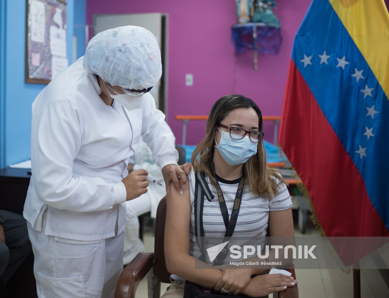 Venezuela Russia Coronavirus Vaccination